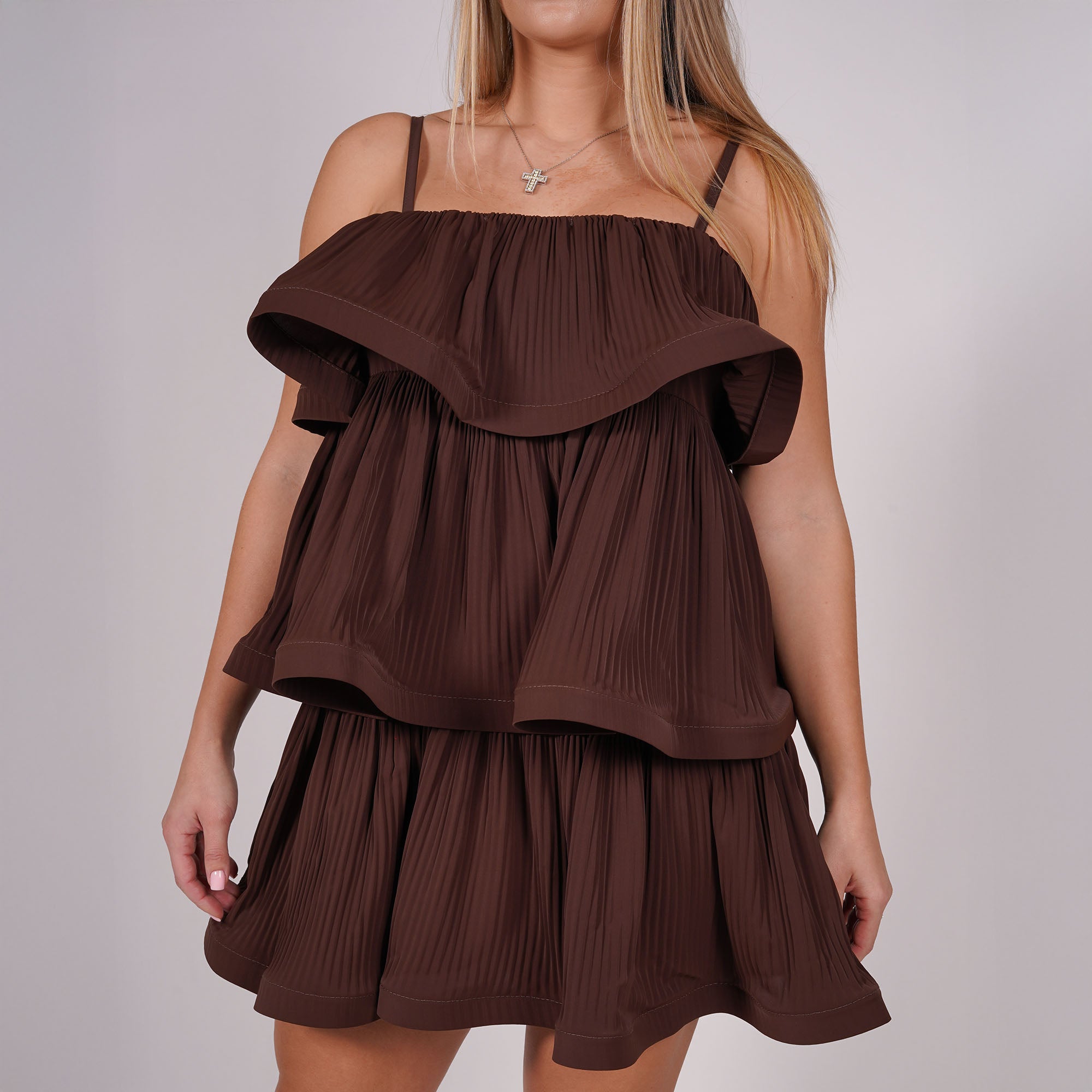 Joleen Brown Dress