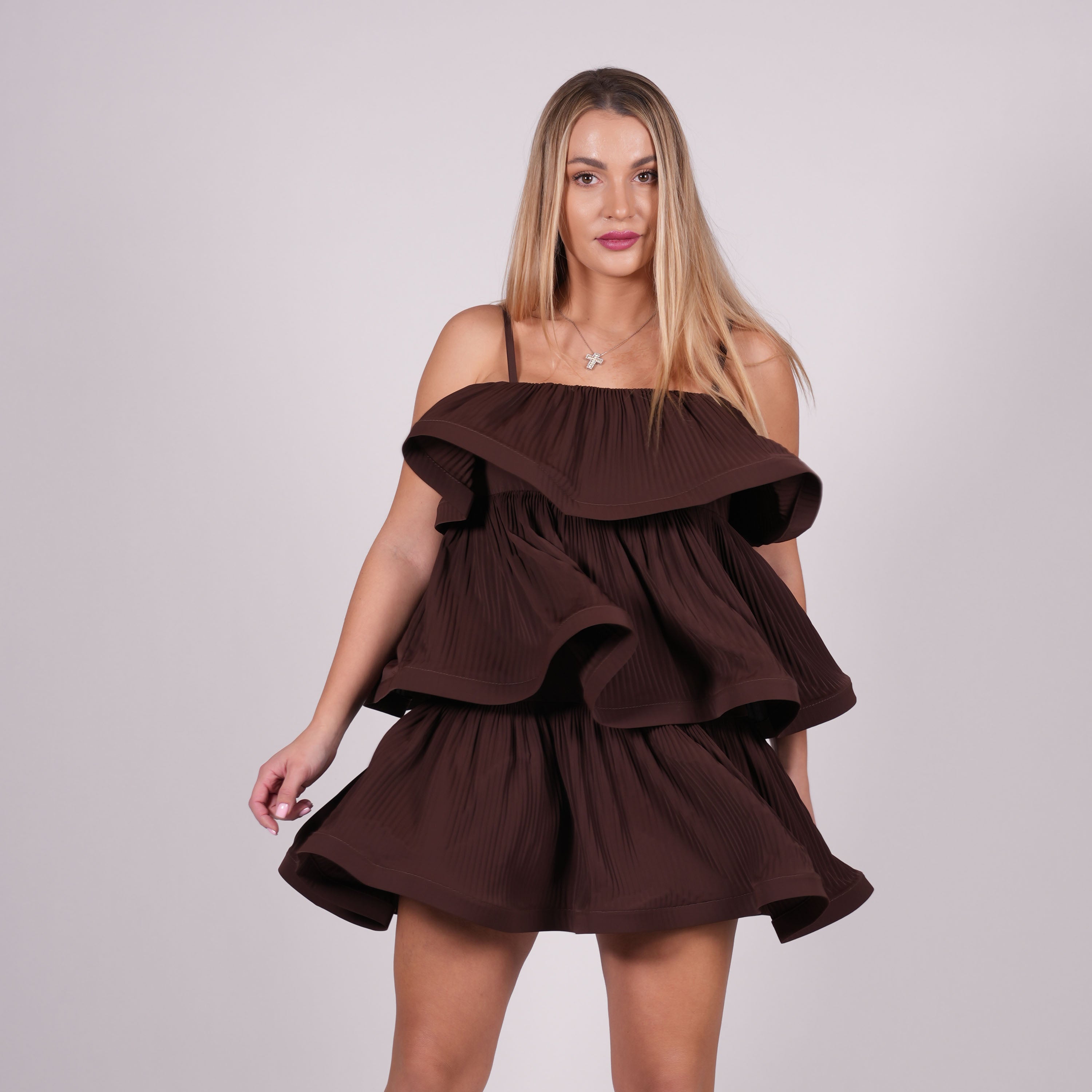 Joleen Brown Dress